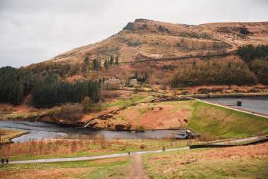 Dovestone Reservoir from Greenfield, Oldham