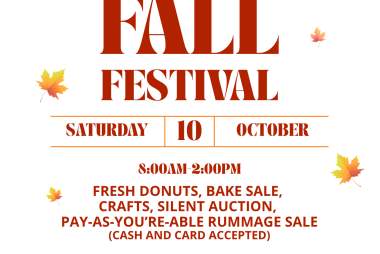 Grace UMC Moorhead Fall Festival and Rummage Sale