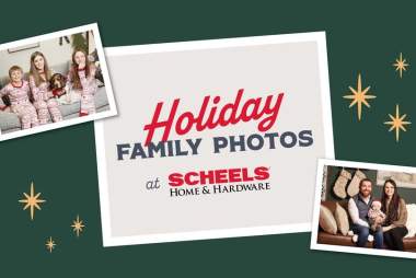Holiday Family Photos at SCHEELS Home & Hardware