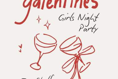 be mine galentine's - Girls Night Party