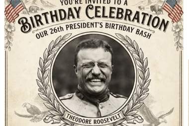 Teddy Roosevelt Birthday Dinner and Wine Pairing
