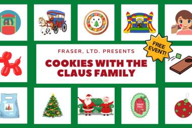 Fraser, Ltd. presents Cookies with the Claus Family