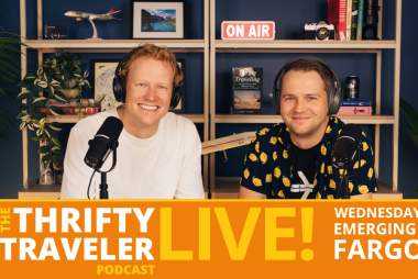 The Thrifty Traveler Podcast ... LIVE in Fargo!