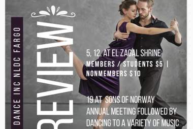NOVEMBER LESSONS AND DANCING EVENTS by USA Dance Inc - Northern Lights Dance Club - Chapter 2020 - Fargo