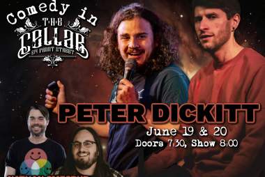 Comedy in the Cellar - Peter Dickitt