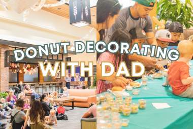 Donut Decorating with Dad