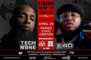 Tech N9ne x E-40 with King Iso, Jantzonia and DJ Toxic