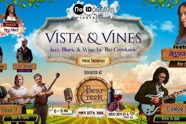 Vista & Vines Blues, Jazz,& Wine by the Creekside