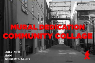 TEDxFargo Charge: Mural Dedication - Community Collage