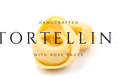 The 1889 | Classic Italian Cooking | Tortellini and Rose Sauce