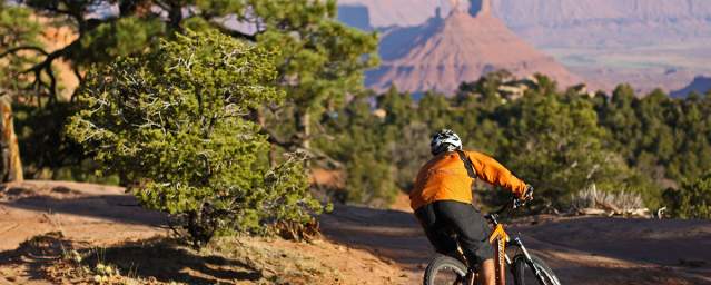 mountain biking