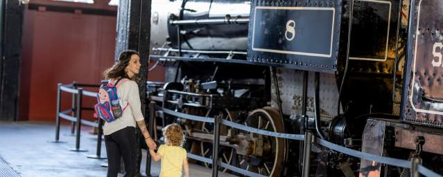 Steamtown National Historic Site in Scranton, PA