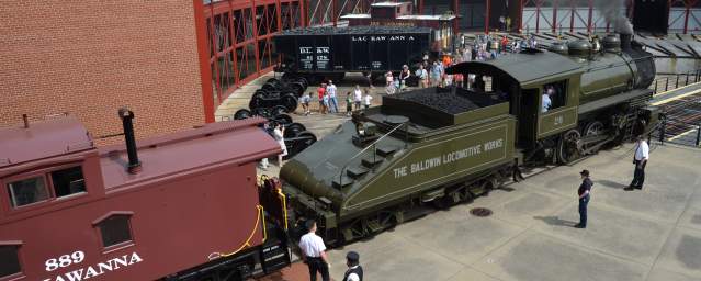 Steamtown National Historic Site in Scranton, PA