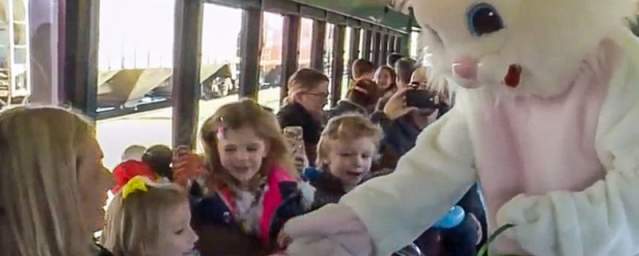 Easter Bunny Trolley Excursion & Celebration