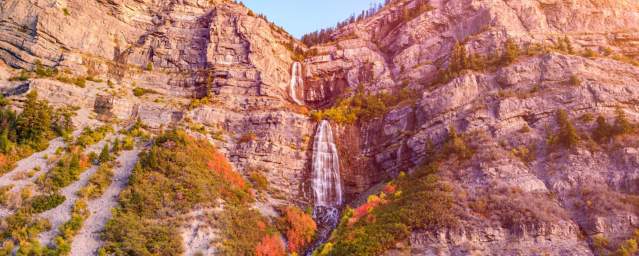 fall bridal veil falls