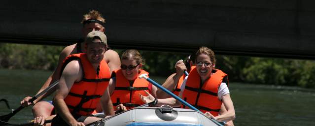 Provo River rafting