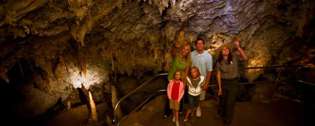 Timpanogos Cave with a Family