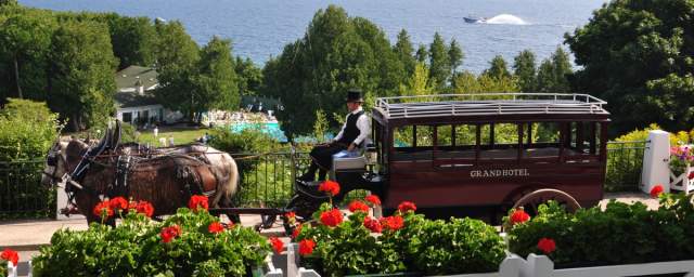 Mackinac Island - Grand Hotel Carriage