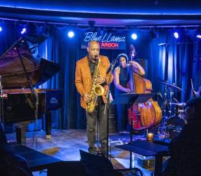 Band performs at Blue LLama Jazz Club