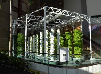 Hydroponics at the Orange County Convention Center