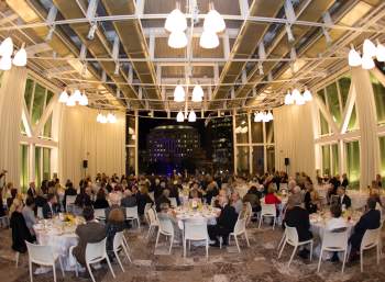 Dr. Phillips Center for the Performing Arts setup for an event