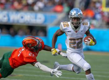Florida Blue Florida Classic football game featuring Florida A&M University and Bethune-Cookman University