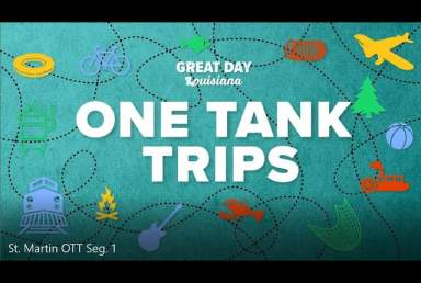 Good Day Louisiana One Tank Trips- St. Martin Parish Part 1 "Crawfishing In Breaux Bridge"