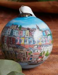 A Bristol-themed bauble by Other Lovely Things - credit Other Lovely Things