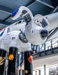 Gromit Unleashed 3 - Beagle 3 at Aerospace Bristol - credit Ambitious PR