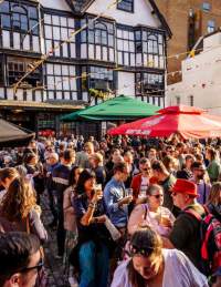 Old City Sounds 2024 on King Street in Bristol - Credit Julian Preece / Bristol City Centre BID