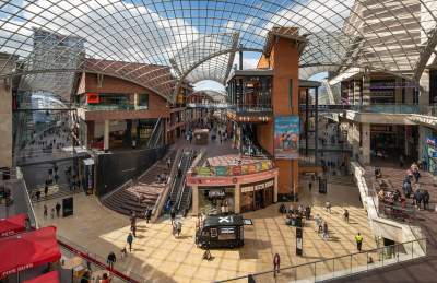 A view of Cabot Circus during the day - Credit Giles Rocholl