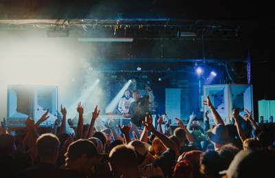 Students raving at Trinity Club night