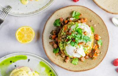 Brunch dish at Racks - credit Racks