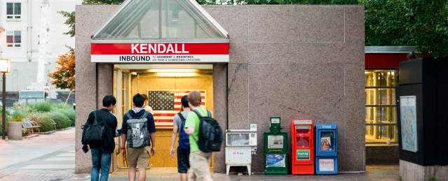 Kendall T Station, Kendall Square, Cambridge