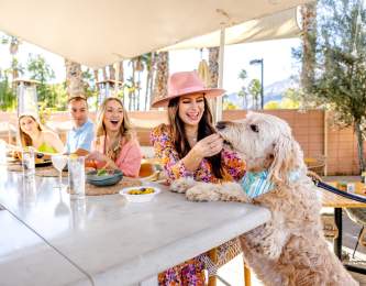 Brunch at Boozehounds in Palm Springs