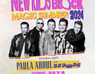 New Kids on the Block with special guests Paula Abdul and DJ Jazzy Jeff