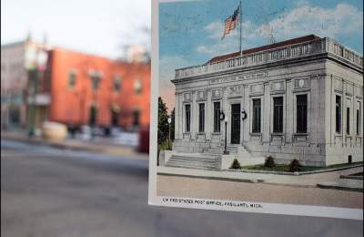 Ypsilanti district Library, historic photo