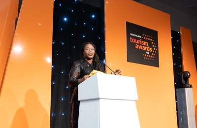 Cllr Sharon Thompson at the West Midlands Tourism Awards 2025