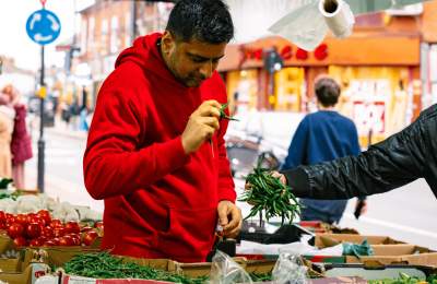 Selecting ingredients on Ladypool Road