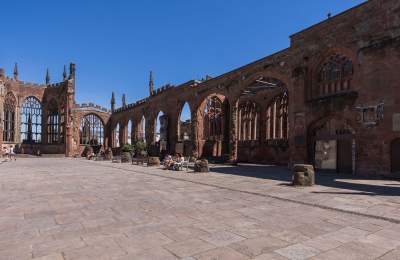The ruins of Coventry Cathdral