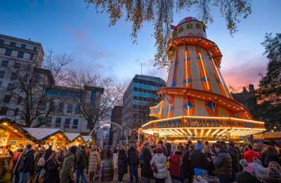 Christmas in cathedral square