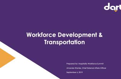 Workforce Development & Transportation