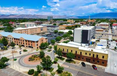 Aerial Photo of Downtown Grand Junction