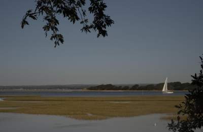 Sailing Boat off Itchenor, Chichester Harbour