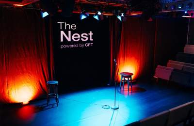 the stage at The Nest