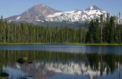 Scott Lake, McKenzie River, Cascades by Traci Williamson