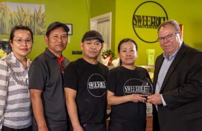 Sweet Rice Thai Food Express: 2024 Omaha Metropolitan Area Tourism Award Winner
