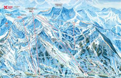 Alta Ski Area Map Alta Ski Trail Maps | Ski City
