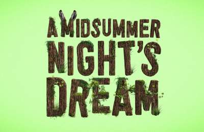 A Midsummer Night's Dream - title treatment - 2026 - Unicorn Theatre co-production