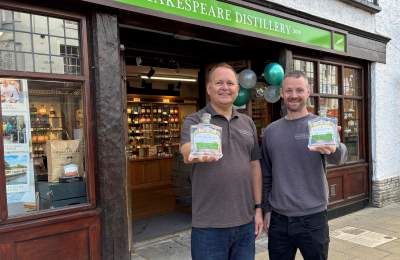 Peter Monk and Simon Picken standing in front of Judith's
